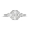 Thumbnail Image 3 of Neil Lane Artistry Heritage Heritage Emerald-Cut Lab-Grown Diamond Engagement Ring 2 ct tw Platinum