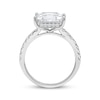 Thumbnail Image 2 of Lab-Grown Diamonds by KAY Princess-Cut Engagement Ring 4-1/2 ct tw 14K White Gold