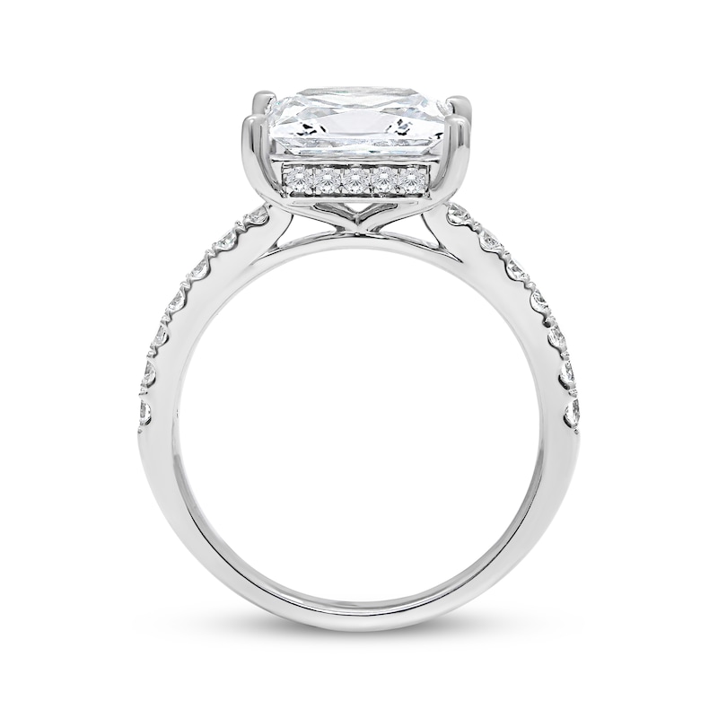 Main Image 2 of Lab-Grown Diamonds by KAY Princess-Cut Engagement Ring 4-1/2 ct tw 14K White Gold