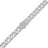 Thumbnail Image 2 of Men's Diamond Cuban Curb Chain Necklace 2-1/2 ct tw Sterling Silver 20&quot;