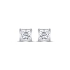 Thumbnail Image 2 of THE LEO Legacy Lab-Grown Diamond Princess-Cut Solitaire Stud Earrings 1-1/2 ct tw 14K White Gold (F/VS2)