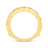 Thumbnail Image 2 of Black & White Diamond Contoured Enhancer Ring 1 ct tw 14K Yellow Gold