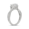 Thumbnail Image 2 of Neil Lane Artistry Oval-Cut Lab-Grown Diamond Halo Engagement Ring 1-1/2 ct tw 14K White Gold