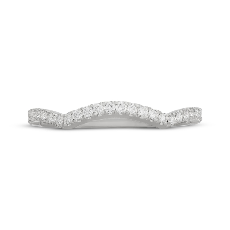 Main Image 3 of Neil Lane Artistry Lab-Grown Diamond Contour Wedding Band 1/4 ct tw 14K White Gold