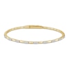 Thumbnail Image 0 of Diamond Flex Bangle Bracelet 1/3 ct tw 10K Yellow Gold