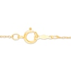 Thumbnail Image 3 of Diamond Cross Necklace 1 ct tw 10K Yellow Gold 18&quot;