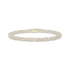 Thumbnail Image 0 of Men's Diamond Hollow Beveled-Link Bracelet 2 ct tw 10K Yellow Gold 8.5"