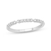 Thumbnail Image 1 of Diamond Stackable Wedding Band 1/20 ct tw 14K White Gold