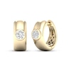 Thumbnail Image 1 of Lab-Grown Diamonds by KAY Huggie Hoop Earrings 1/2 ct tw 10K Yellow Gold