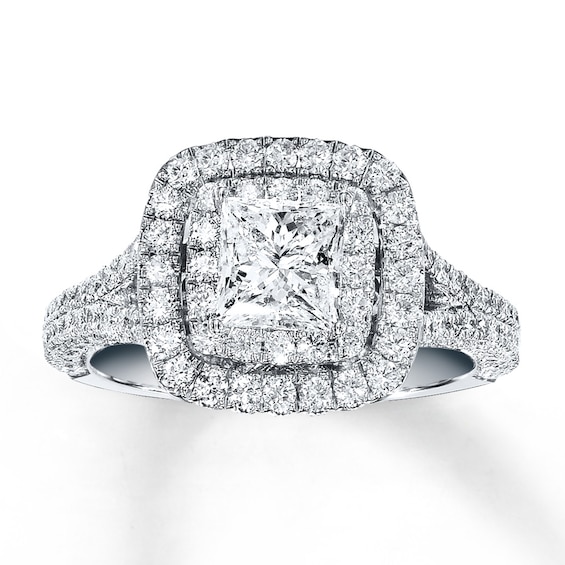 Neil Lane Engagement Ring 2 ct tw Diamonds 14K White Gold