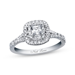 Neil Lane Engagement Ring 1 ct tw Diamonds 14K White Gold