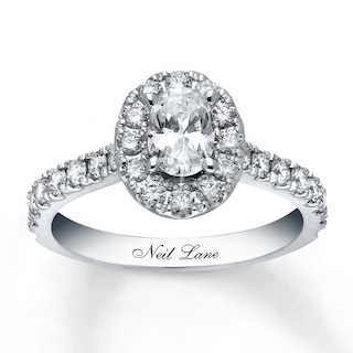 Neil Lane Engagement Ring 1 1 2 Ct Tw Diamonds 14k White Gold