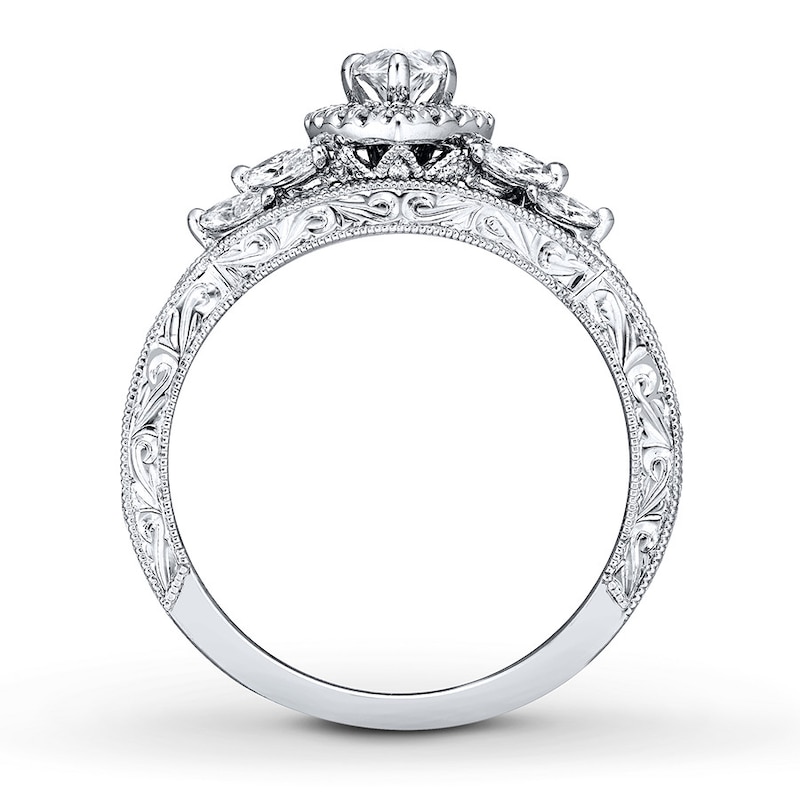 Main Image 2 of Neil Lane Bridal Set 1-1/2 ct tw Diamonds 14K White Gold