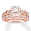 Thumbnail Image 1 of Neil Lane Bridal Set 7/8 ct tw Diamonds 14K Rose Gold