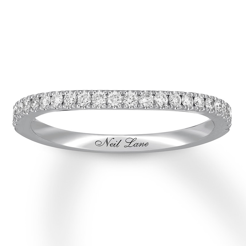 Main Image 1 of Neil Lane Diamond Wedding Band 1/4 ct tw 14K White Gold