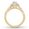 Thumbnail Image 3 of Neil Lane Bridal Diamond Ring 1-1/6 cts tw 14K Two-Tone Gold