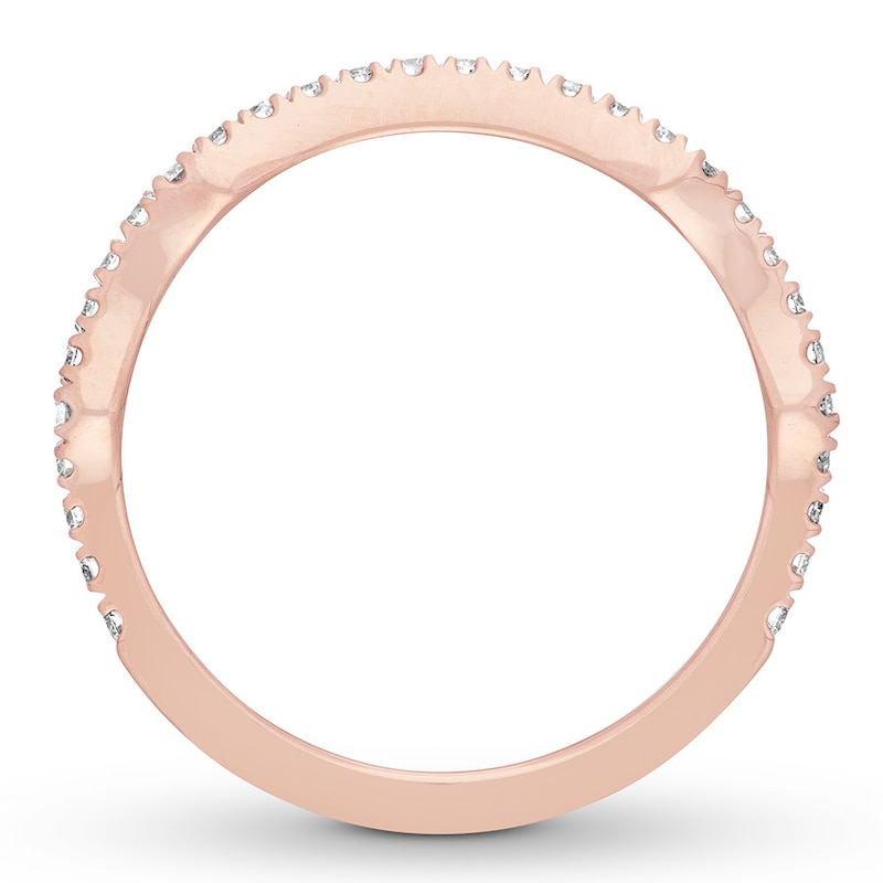 Main Image 2 of Neil Lane Diamond Wedding Band 1/3 ct tw 14K Rose Gold