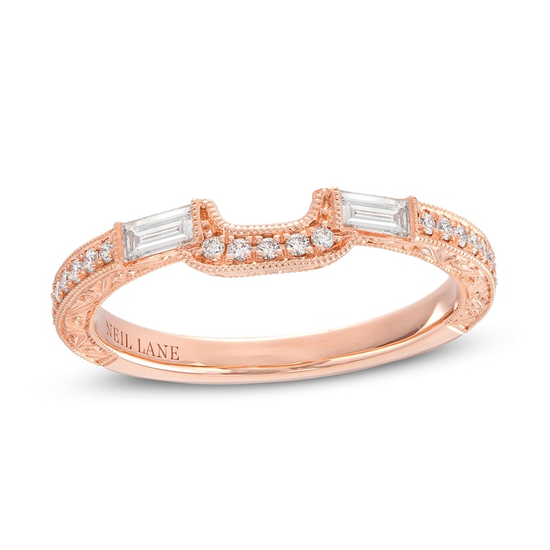 Main Image 1 of Neil Lane Diamond Wedding Band 1/3 ct tw 14K Rose Gold