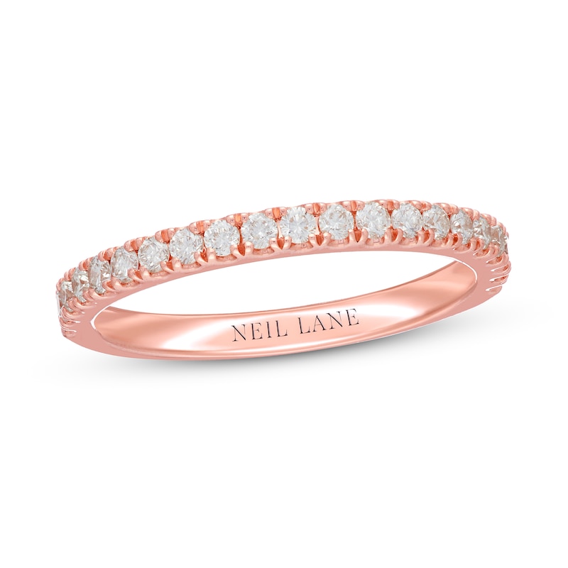 Main Image 1 of Neil Lane Diamond Wedding Band 3/8 ct tw 14K Rose Gold