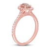 Thumbnail Image 2 of Neil Lane Morganite Engagement Ring 1/2 ct tw Diamonds 14K Rose Gold