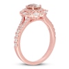 Thumbnail Image 2 of Neil Lane Morganite Engagement Ring 3/4 ct tw Diamonds 14K Rose Gold