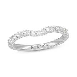 Neil Lane Diamond Wedding Band 1/2 ct tw Round-cut 14K White Gold