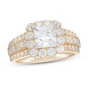 Thumbnail Image 1 of Neil Lane Diamond Engagement Ring 3 ct tw Princess/Round 14K Yellow Gold