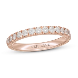 Neil Lane Diamond Wedding Band 1/2 ct tw 14K Rose Gold