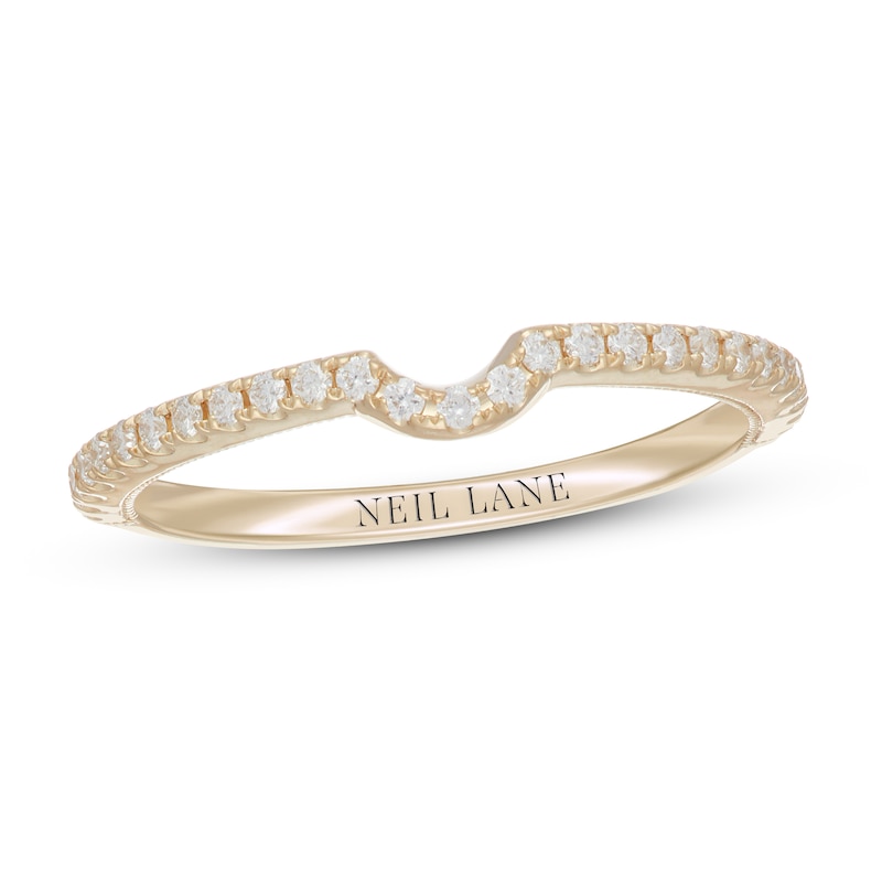 Main Image 1 of Neil Lane Diamond Wedding Band 1/5 ct tw 14K Yellow Gold