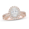 Thumbnail Image 1 of Neil Lane Diamond Engagement Ring 1-3/4 ct tw Oval/Round 14K Two-Tone Gold