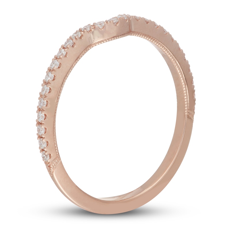 Main Image 2 of Neil Lane Diamond Wedding Band 1/5 ct tw 14K Rose Gold