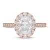 Thumbnail Image 3 of Neil Lane Diamond Engagement Ring 2-1/8 ct tw Oval/Round 14K Rose Gold