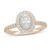 Thumbnail Image 1 of Neil Lane Diamond Engagement Ring 7/8 ct tw Oval/Round 14K Two-Tone Gold