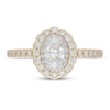 Thumbnail Image 3 of Neil Lane Diamond Engagement Ring 7/8 ct tw Oval/Round 14K Two-Tone Gold