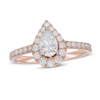 Thumbnail Image 1 of Neil Lane Diamond Engagement Ring 1 ct tw Pear 14K Rose Gold