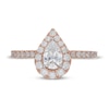 Thumbnail Image 3 of Neil Lane Diamond Engagement Ring 1 ct tw Pear 14K Rose Gold