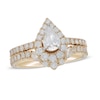 Thumbnail Image 1 of Neil Lane Diamond Bridal Set 1-3/8 ct tw Pear, Round & Marquise-Cut 14K Yellow Gold