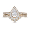 Thumbnail Image 3 of Neil Lane Diamond Bridal Set 1-3/8 ct tw Pear, Round & Marquise-Cut 14K Yellow Gold