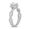 Thumbnail Image 2 of Neil Lane Diamond Engagement Ring 1-1/4 ct tw Radiant & Round 14K White Gold