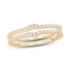 Thumbnail Image 1 of Double Wedding Band 1/4 ct tw Diamonds 14K Yellow Gold