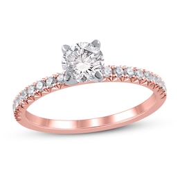 Adore Diamond Engagement Ring 7/8 ct tw 14K Rose Gold