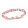 Thumbnail Image 0 of Diamond Wedding Band 1/4 ct tw 14K Rose Gold