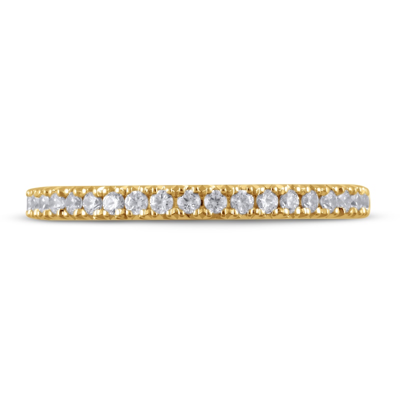 Main Image 3 of Diamond Wedding Band 1/4 ct tw 14K Yellow Gold