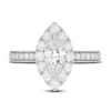 Thumbnail Image 3 of Neil Lane Diamond Engagement Ring 1-7/8 ct tw Marquise & Round 14K White Gold