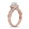 Thumbnail Image 3 of Neil Lane Diamond Engagement Ring 7/8 ct tw Heart & Round-Cut 14K Two-Tone Gold