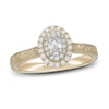 Thumbnail Image 0 of Neil Lane Diamond Engagement Ring 1/2 ct tw Oval & Round 14K Two-Tone Gold