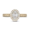 Thumbnail Image 2 of Neil Lane Diamond Engagement Ring 1/2 ct tw Oval & Round 14K Two-Tone Gold