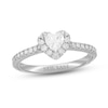 Thumbnail Image 0 of Neil Lane Diamond Engagement Ring 5/8 ct tw Heart & Round-Cut 14K White Gold