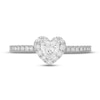 Thumbnail Image 1 of Neil Lane Diamond Engagement Ring 5/8 ct tw Heart & Round-Cut 14K White Gold
