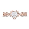 Thumbnail Image 2 of Neil Lane Diamond Engagement Ring 7/8 ct tw Heart & Round-Cut 14K Rose Gold